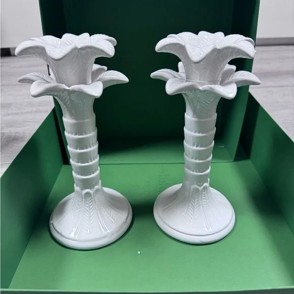 Lilly Pulitzer Candlestick Holders - Picture 5 of 10